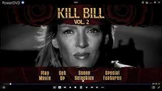 Kill Bill. La Venganza Volumen 2 DVD Menu 2004 en inglés
