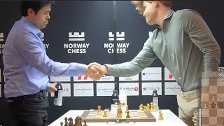 Armageddon Thriller! - Hikaru Nakamura vs Magnus Carlsen - Norway Chess 2024 Round 7