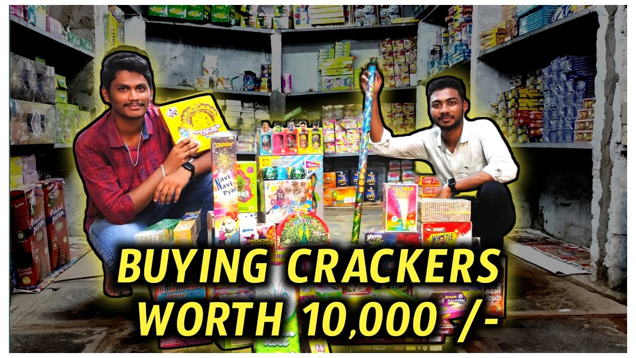Buying crackers worth 10000/- || first ever Real Buzz vlog video || Real Buzz
