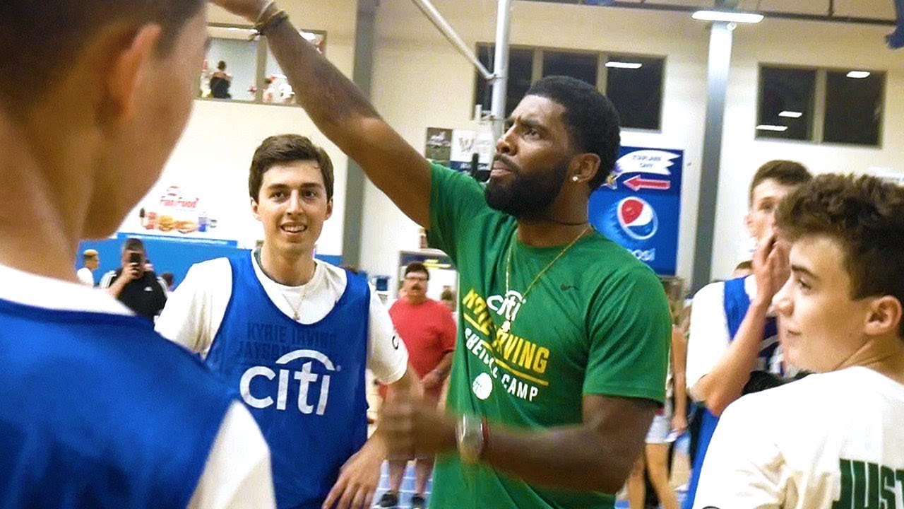 KYRIE IRVING Reacts to My Basketball Game
