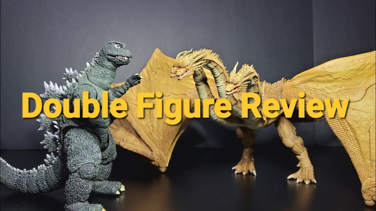 Shma Godzilla 72' and Hiya Toys King Ghidorah (2019) Figure Review | BurningGodzilla Fan 1954
