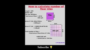 Floor Tiles Quantity Calculation ll #foryou #1bhk #building #design #knowledge #reels #reels #ideas