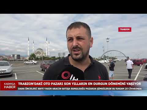 Trabzon'daki Oto Pazarı Son Yılların En Durgun Dönemini Yaşıyor