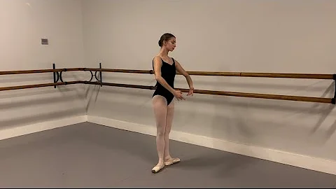 Madelyn Blanchard- Barre work