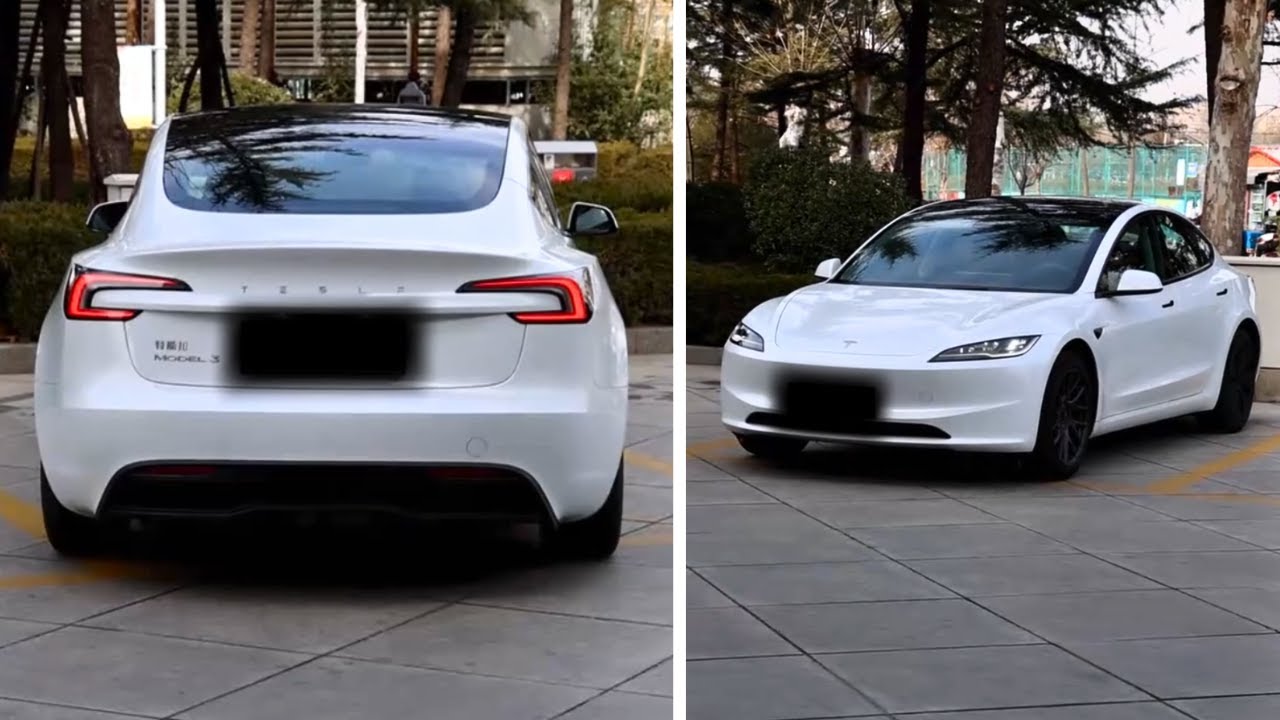 2025 Tesla Model 3 in-depth Walkaround - YouTube