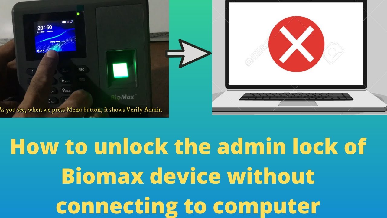 Как разблокировать администратора устройства Biomax N-Series без подключения к компьютеру | Посещ...