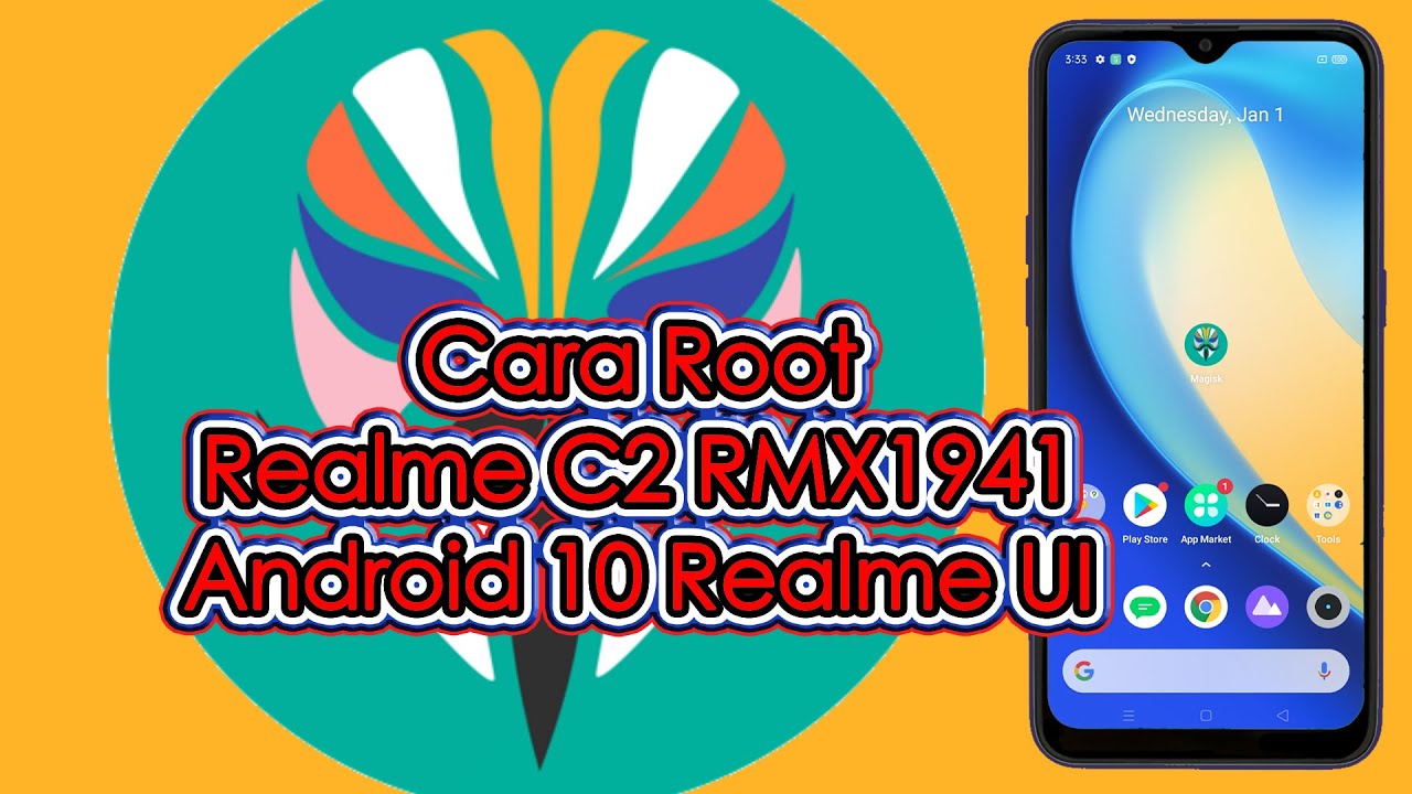 Cara Root Realme C2 (Rom Realme UI Android 10) - Root Realme C2 RMX1941 ...