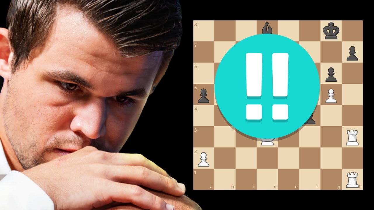 Carlsen's Sacrifice Amazes The Chess Commentators - YouTube