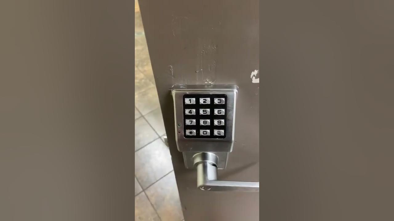 Resetting code for trilogy lock t2 YouTube