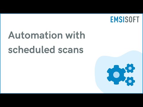 Automation with scheduled scans | Windows Device Protection | Emsisoft Anti-Malware Tutorial