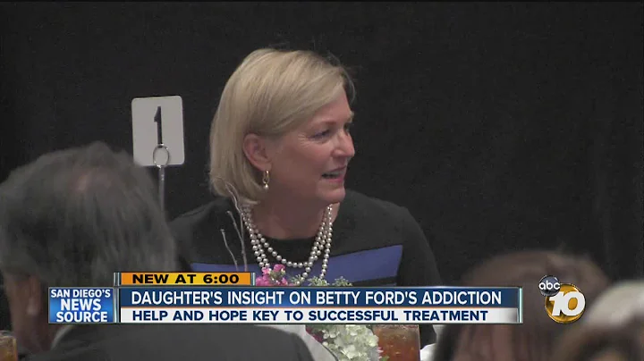 Susan Ford talks about living with mother's addict...