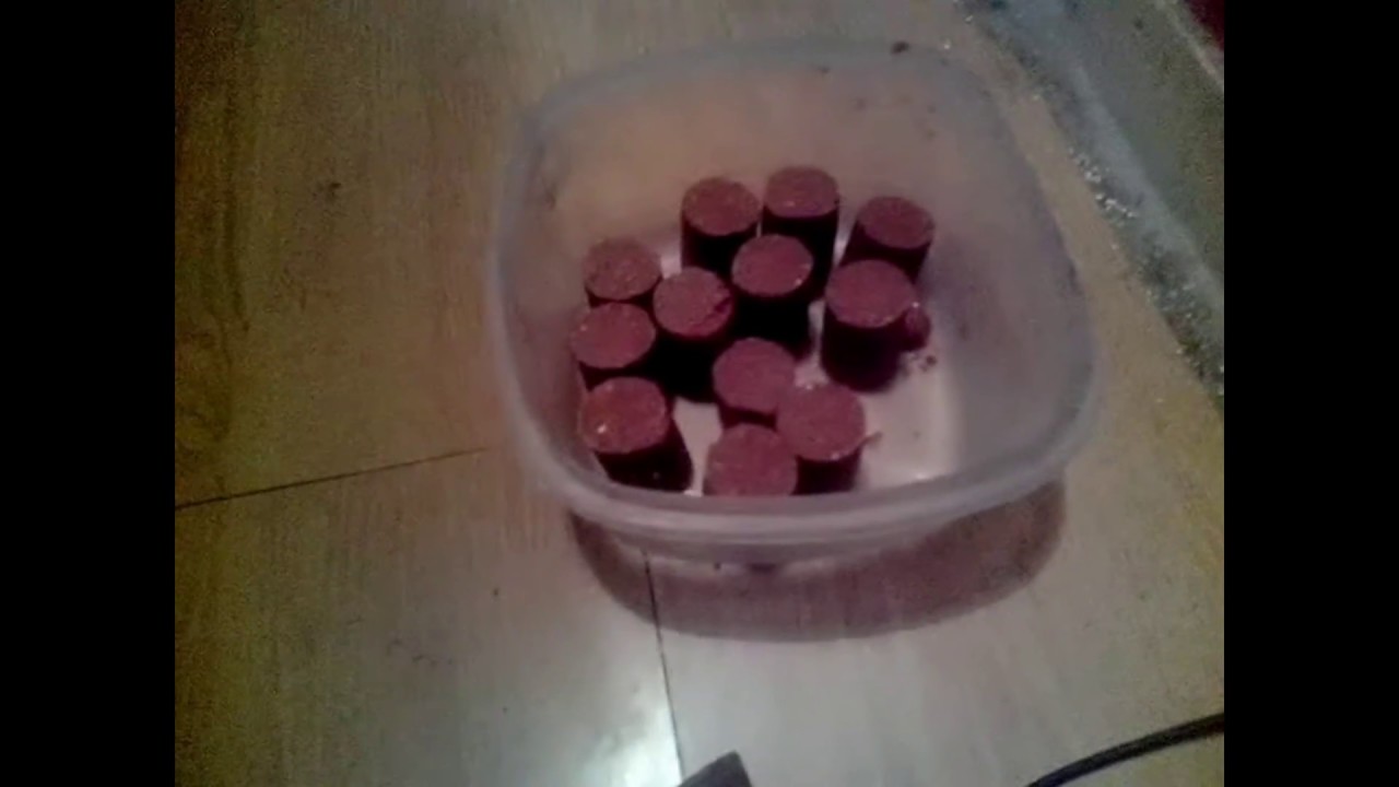 fabrication de pellets de frolic .. partie 1 explication sur ma recette