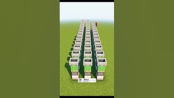 🌊 Simple Wave Machine in Minecraft | #shorts