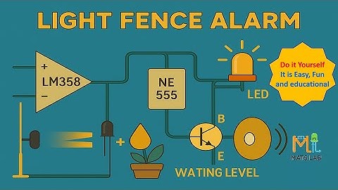 10. Light Fence Alarm