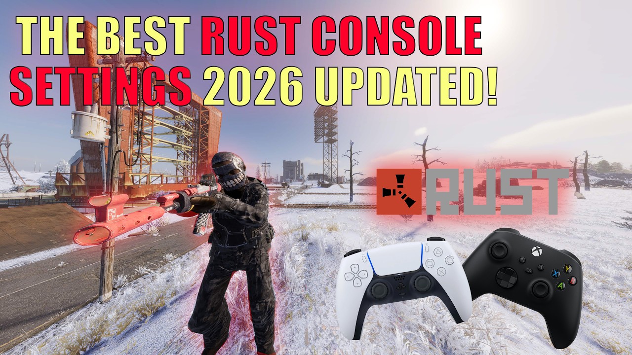 Best Updated Rust Console Settings 2026 - YouTube