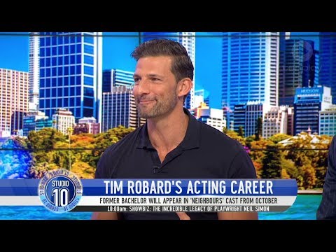 Video: Wie is Tim Robards bij de buren?