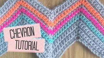 CROCHET: Chevron tutorial | Bella Coco