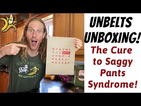 UnBelts Unboxing, The Cure for Sagging Pants!