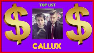 How much CALLUX made money on YouTube { In February 2016 }