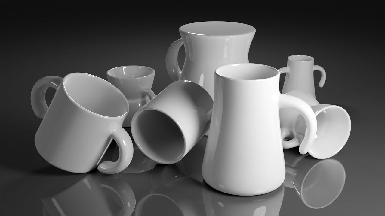1 min Mug Modeling Challenge in Blender