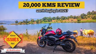 20,000 Kms Ownership Review | Major Issues | All Mods & Mileage Explained | Dominar 250 BS6 2022