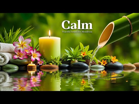 Peaceful Water Sounds & Relaxing Music 🌿 Deep Sleep, Relieve Stress, Anxiety and Depression