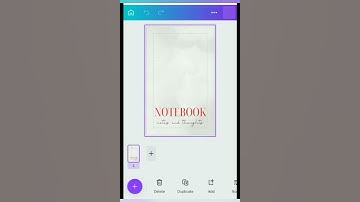 create an e book cover in this easiest way with #canva