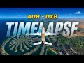ABU DHABI TO DUBAI | Full Flight Timelapse | Etihad Airways | Boeing 777-300er | Aerofly FS Global |