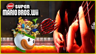 Castle Theme | New Super Mario Bros. Wii Fingerstyle Guitar Cover | Sombra De La Gata