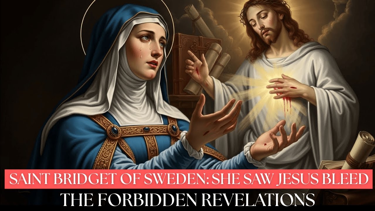 Святая Бригитта видела, как Иисус истекал кровью каждый день на протяжении 60 лет — то, что Он ей...