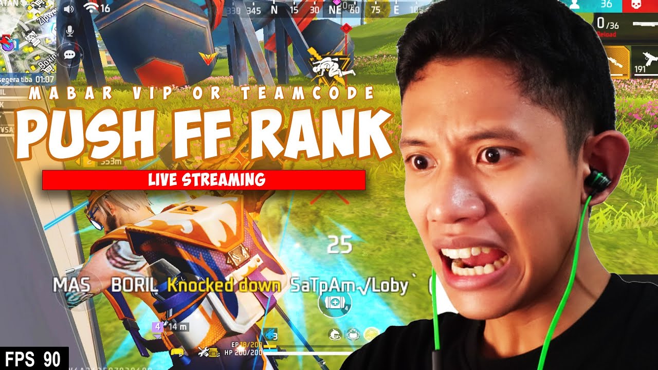 LANJUT MABAR TEAMCODE SORE - FREE FIRE 