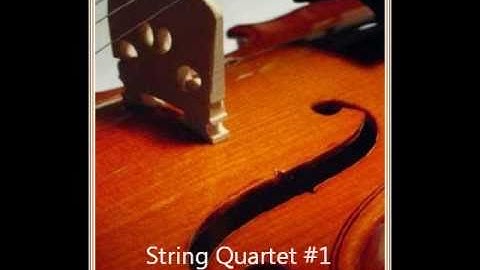 Taylor: String Quartet #1 in G minor, I: Largo doloroso - Allegro con brio