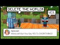 Minecraft But, I Have To Say YES To EVERYTHING..| Minecraft Top Comment #15