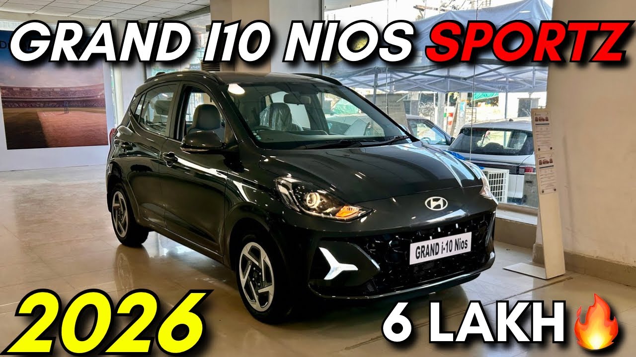 Grand i10 Nios Sportz 2026 | Hyundai Grand i10 Nios