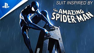 NEW Comic Accurate Black Suit Spider-Man First Appearance Symbiote - Spider-Man PC MODS