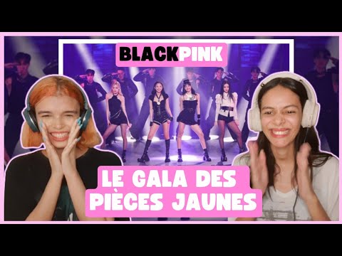 BLACKPINK PINK VENOM + SHUT DOWN LIVE PERFORMANCE IN LE GALA DES PIÈCES JAUNES 