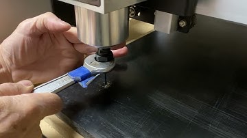 Setting the Z axis zero (alternate method) on the Shapeoko XXL