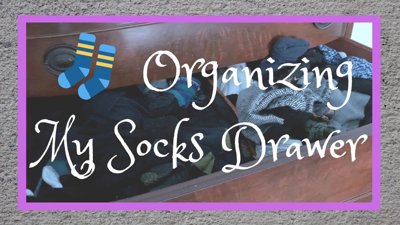 Purging and Organizing My Socks Drawer with Dollar Tree Containers 🧦🧦 ...