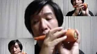 A Carrot Ocarina Trio:Lightly Row