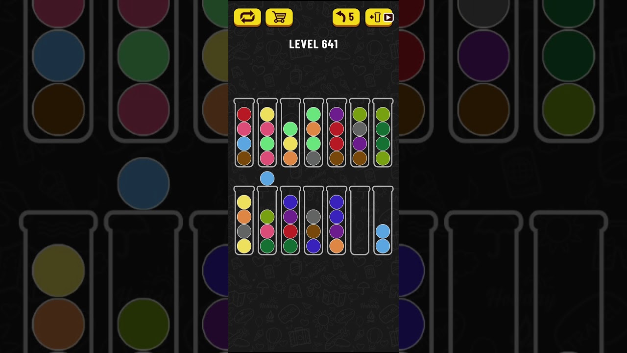 Ball Sort Puzzle - level 641 - YouTube