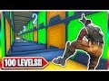 The SUPER EASY 100 LEVEL Default Deathrun! (Fortnite Creative Mode)