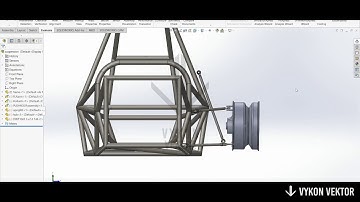 Formula student suspension animation