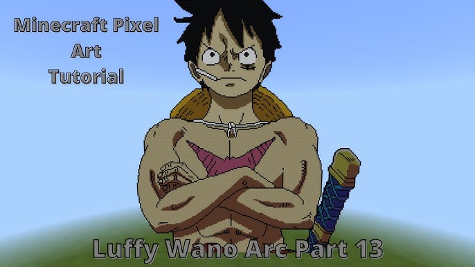 Luffy Pixel - One Piece Minecraft Map