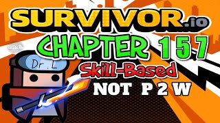 Survivor.io Chapter 157: Mare Tranquillitatis Scrapyard | Skill-Based, Not Pay to Win | Kills💀: 2032
