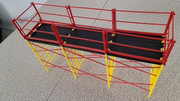 Scaffolding 3d Model Magnetic 1/12 Scale