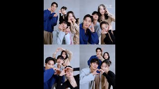 The cast of #SeeYouInMy19thLife is welcome in the Netflix Photobooth in any life 📸 [ซับไทย CC]