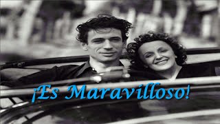 Video thumbnail of "Édith Piaf - C'est Merveilleux - Subtitulado al Español"