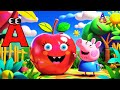 A B C Phonic song l Peppa Pig’s Fun Alphabet Phonics Song for Kids |  Kids Song l Nursery Rhyme