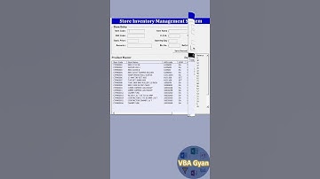 Super Advanced Store Inventory Management #shorts #excel