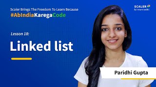 Linked List in Data Structure | FREE DAILY LIVE CLASSES | Scaler Academy